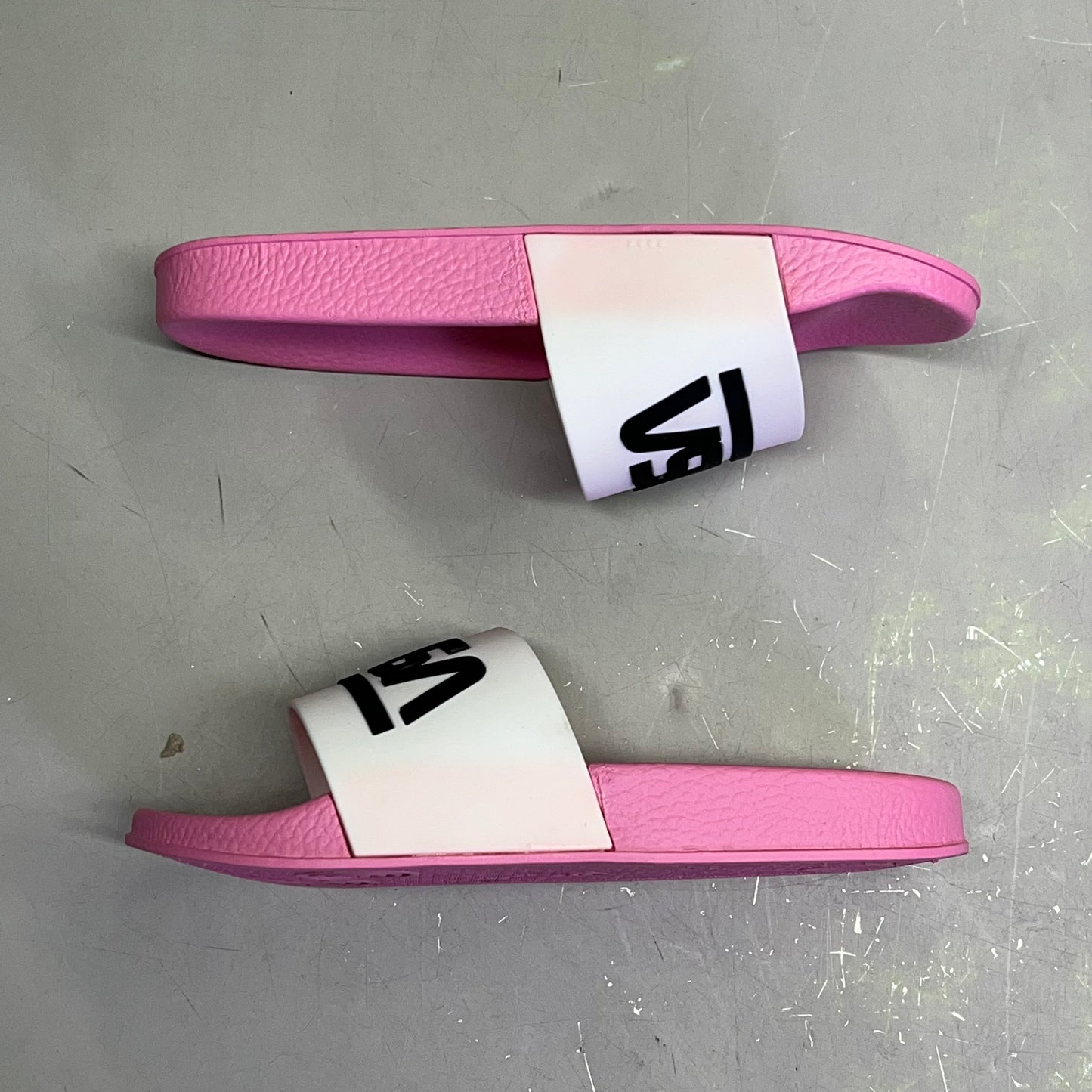 NASA Lightweight Slip-On Crater-G Sandal Slide Girl's Sz 13M Pink/White NS202526