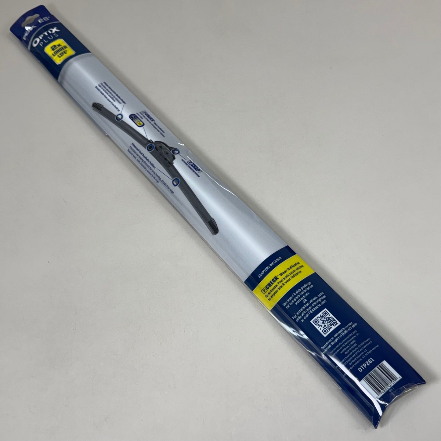 PEAK (2 Pack) Optix Plus Beam Windshield Wiper Blades 26" OTP261 2x Longer Life