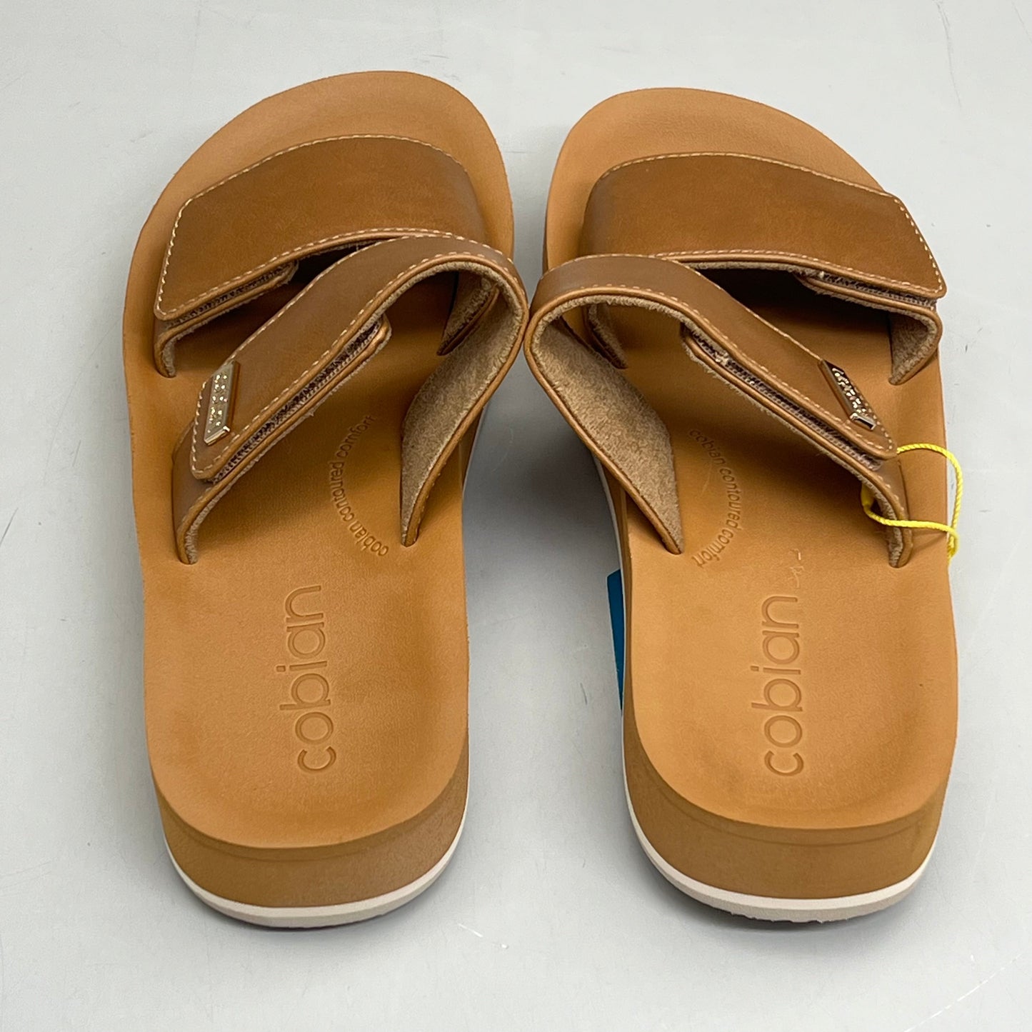 COBIAN Dana Rise Elevated Flatform Style Slide Women's Sz 10 Tan DNA24-230-10