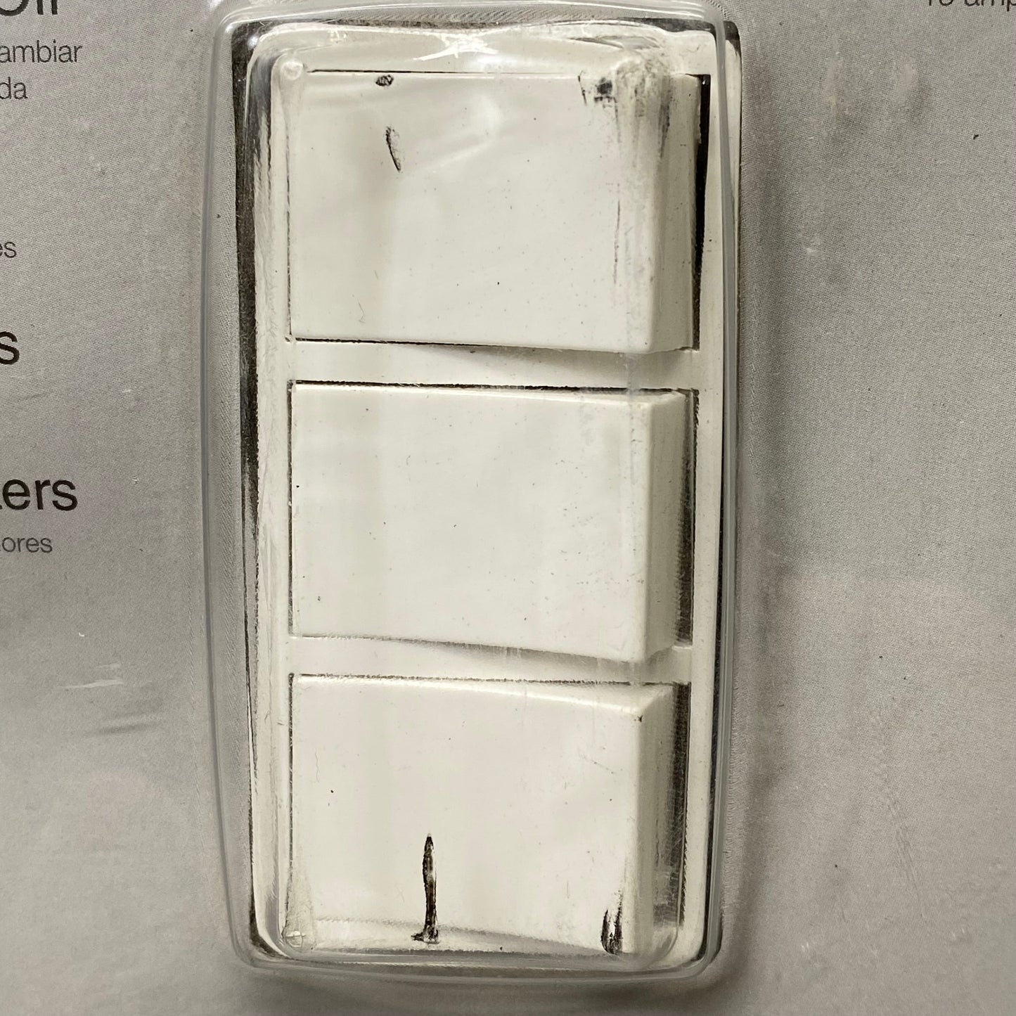 ALL EXHAUST VENTILATION FANS 3-Function Rocker Switch White FSR-600-W7