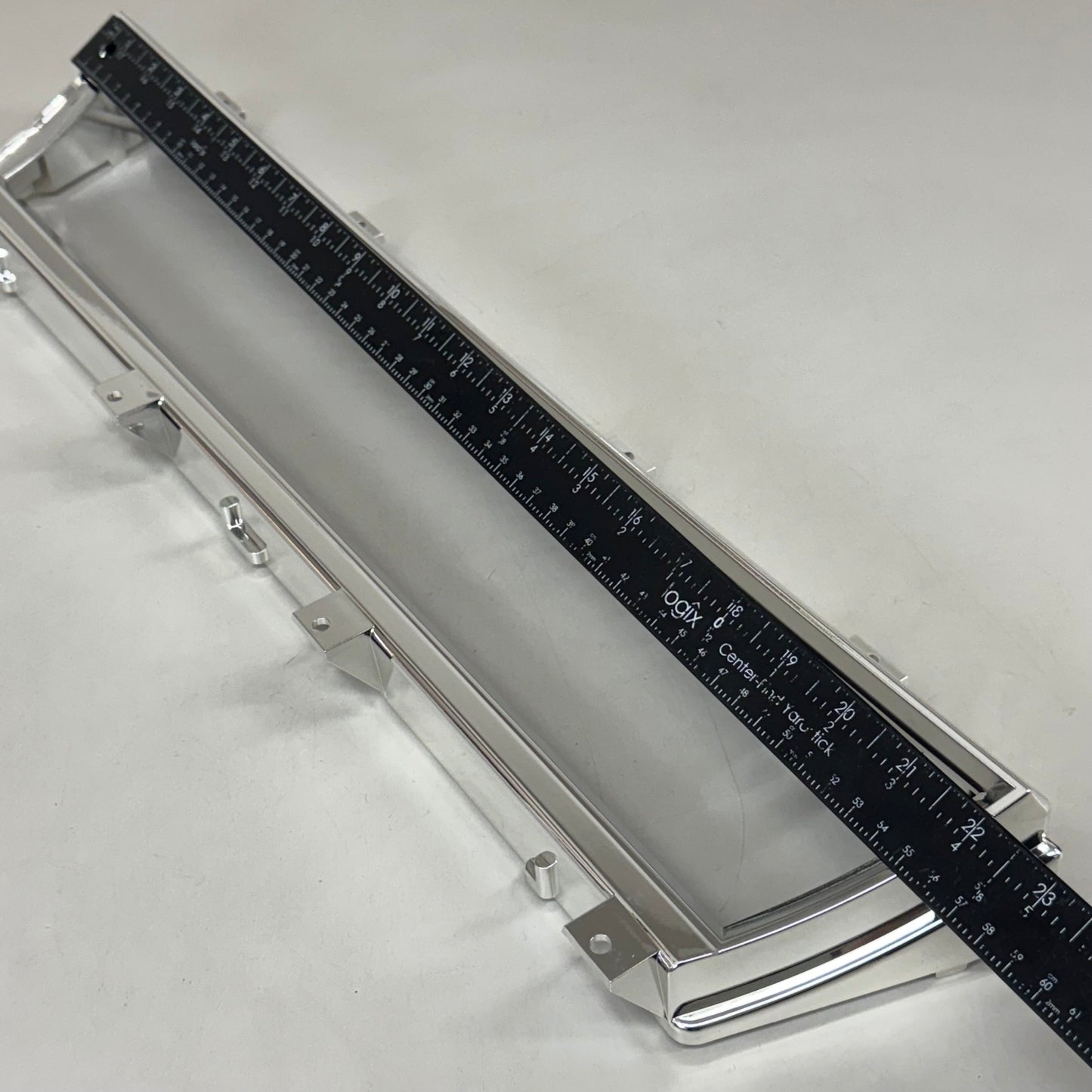 ACP Chevy/Chevelle/El Camino RTX Instruments Speedo Bezel Chrome JSB10067