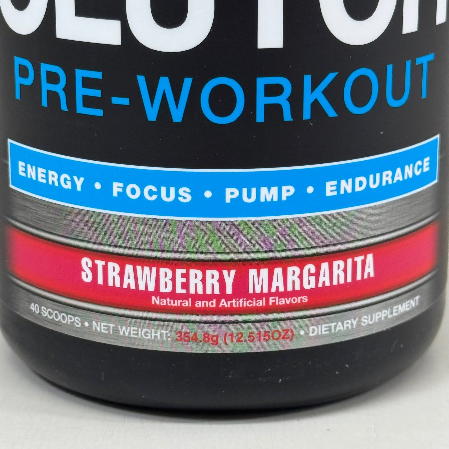 EDGE FITNESS Clutch Pre-Workout Energy in Strawberry Margarita Flavor 10/26