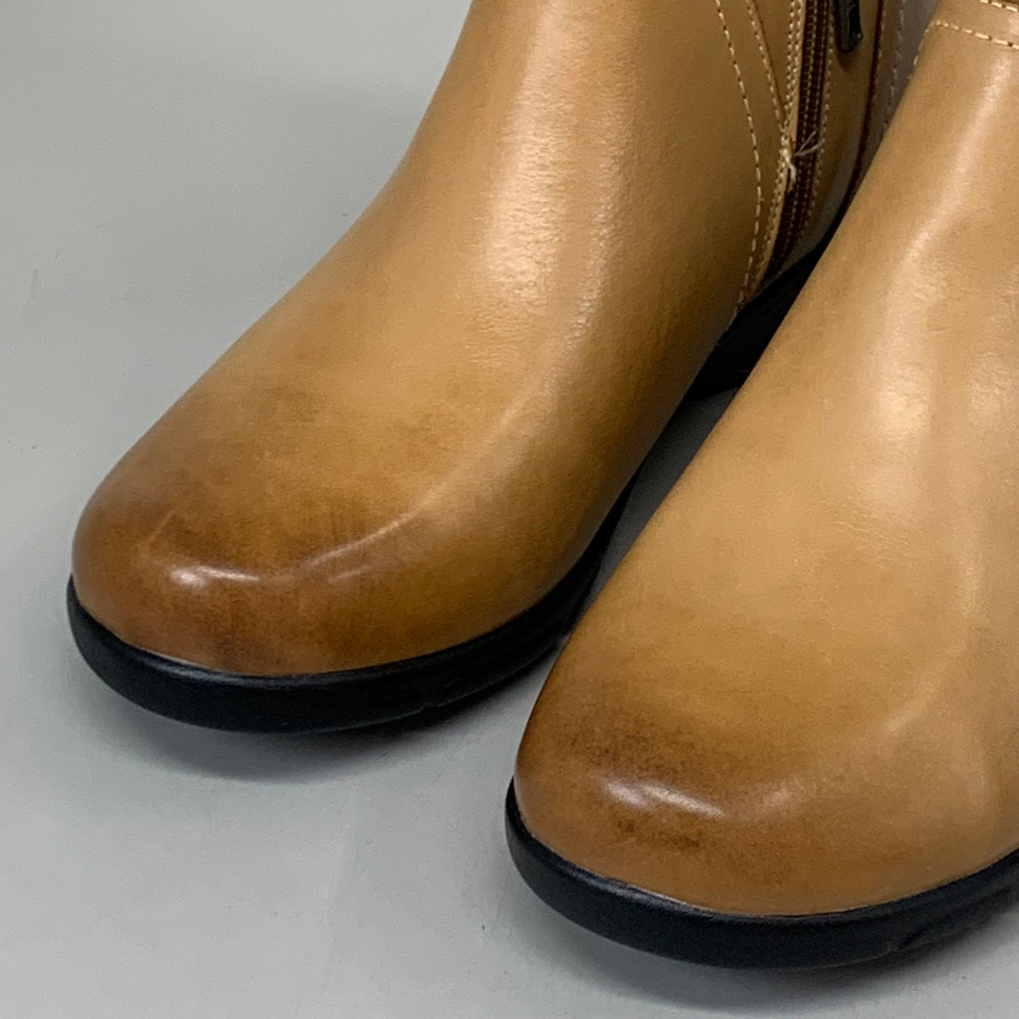 PROPET Waverly Leather Walking Ankle Boot Women's SZ 8.5 Tan WFX085LTANM-08H