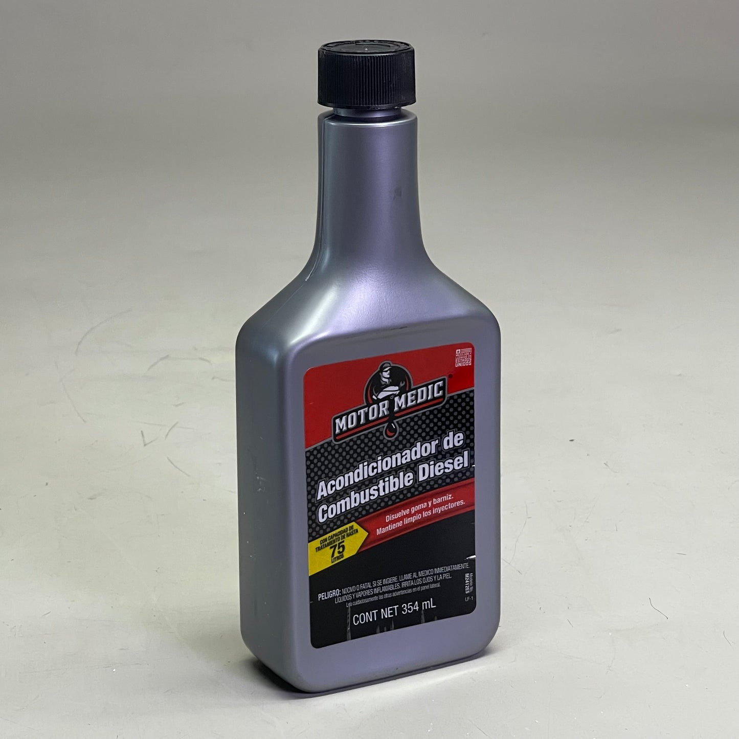 MOTOR MEDIC (12 PACK) Diesel Fuel Conditioner Gunk 12 oz (Treats 20 gal) Grey M2412
