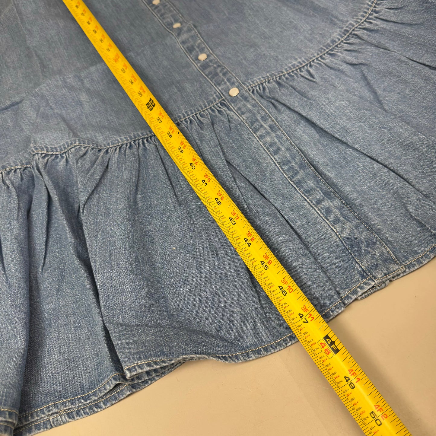 VERONICA BEARD Jeans Edwina Sleeveless Midi Dress Sz-6 Iceberg J24067101287IC