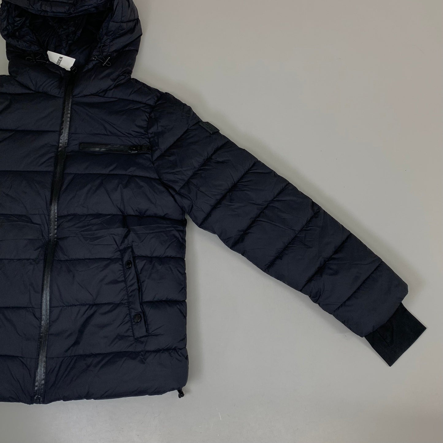 DKNY Boys' Winter Jacket Insulated Quilted Puffer Parka Small