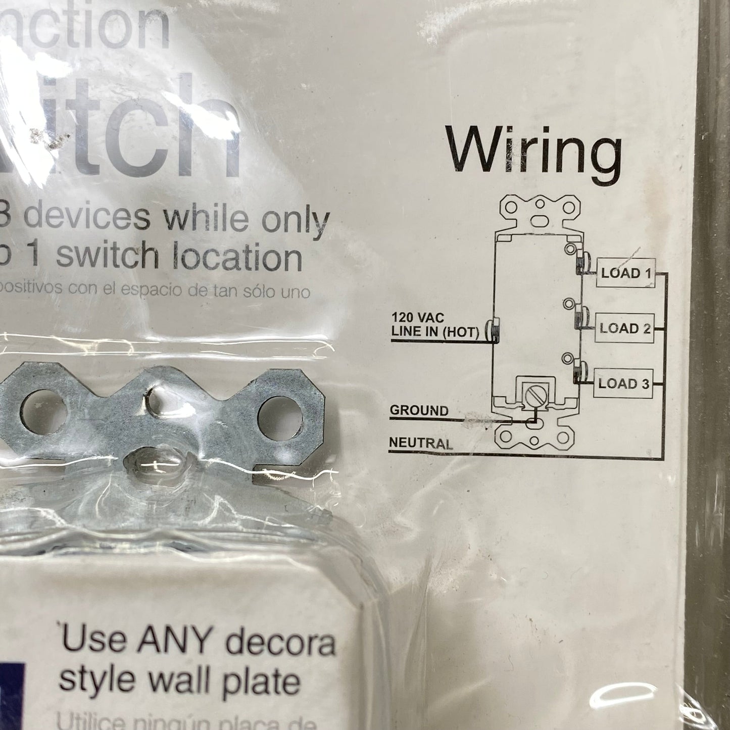 ALL EXHAUST VENTILATION FANS 3-Function Rocker Switch White FSR-600-W7