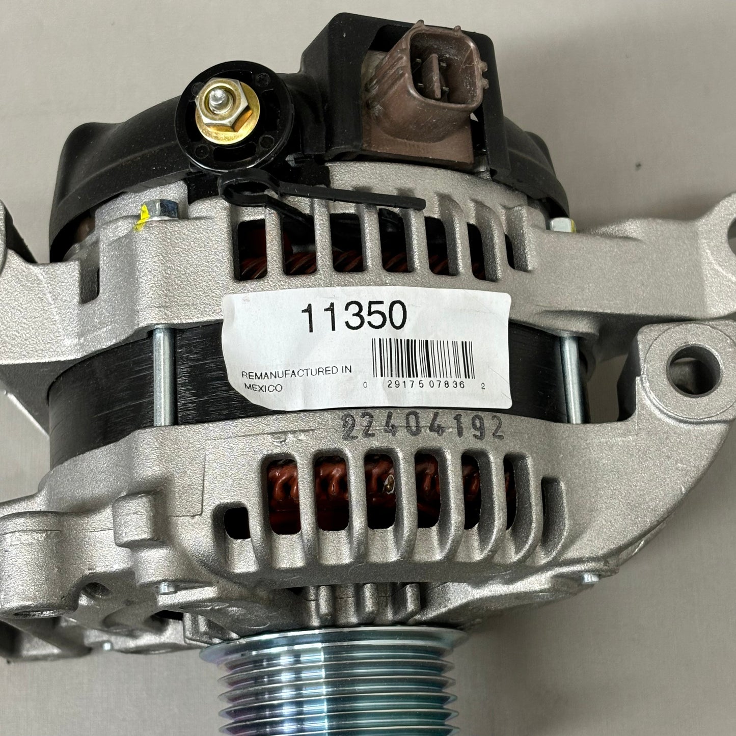 PURE ENERGY Alternator Pure Energy 100 68 Amperage Rating Remanufactured 11350