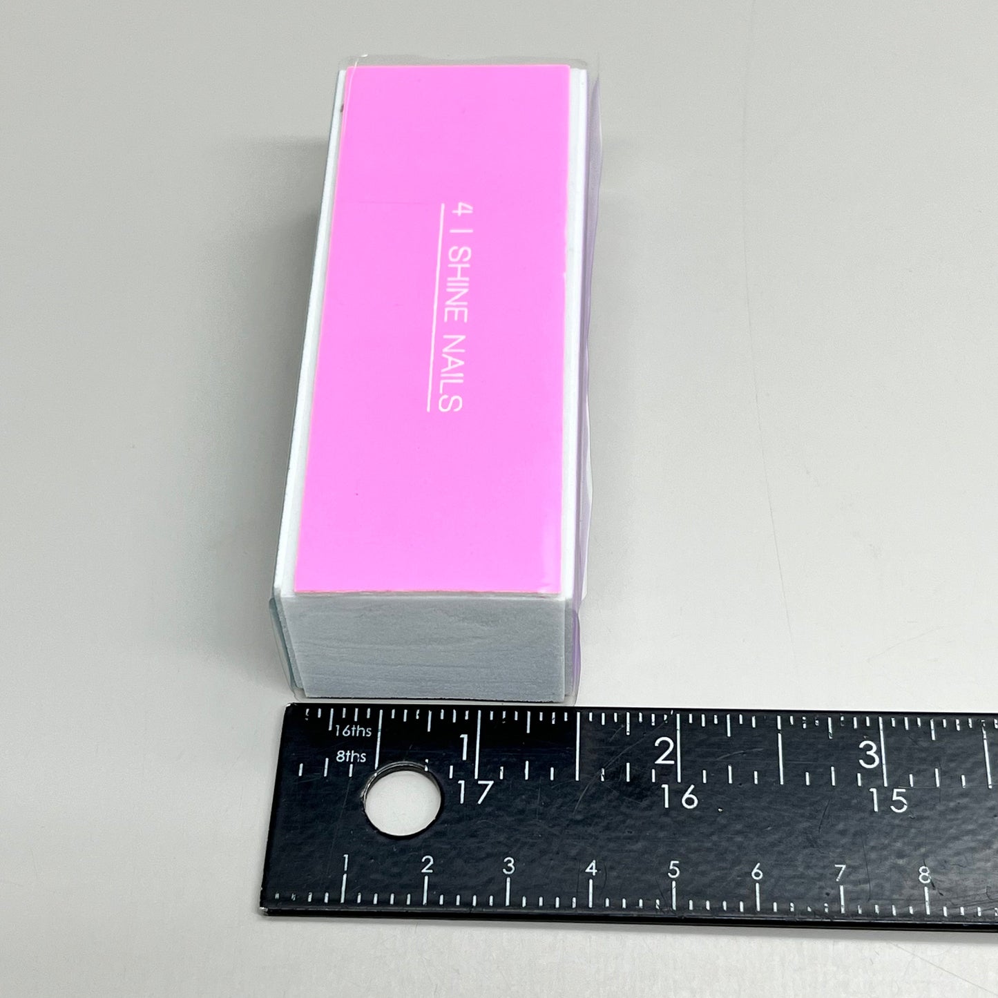 ZA@ WALGREENS (6 PACK!) 4-Way Nail Buffer 3 1/2" Multi-Color WIC 254461 C