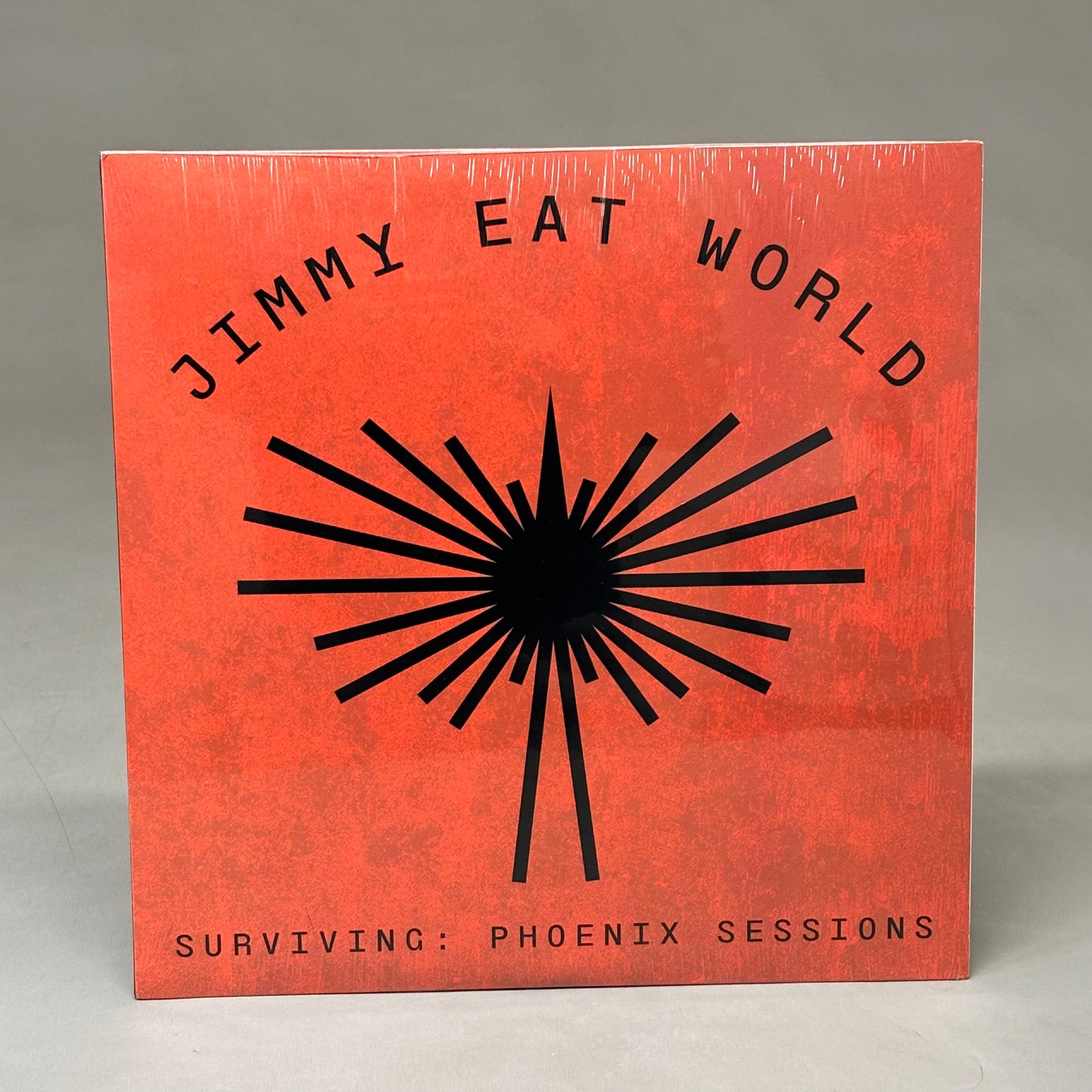 SILVA ARTIST Jimmy Eat World Surviving: Pheonix Sessions 10 Song Record Orange Vinyl Record