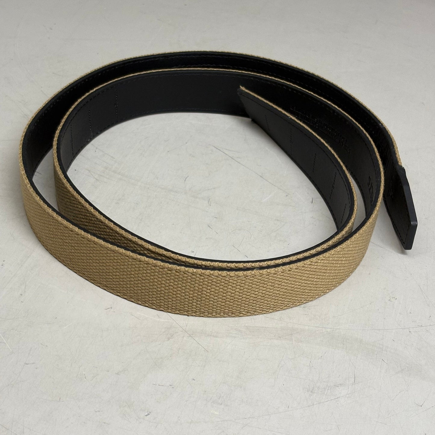 SLIDEBELTS Burlap Canvas Belt Strap (Without Buckle)