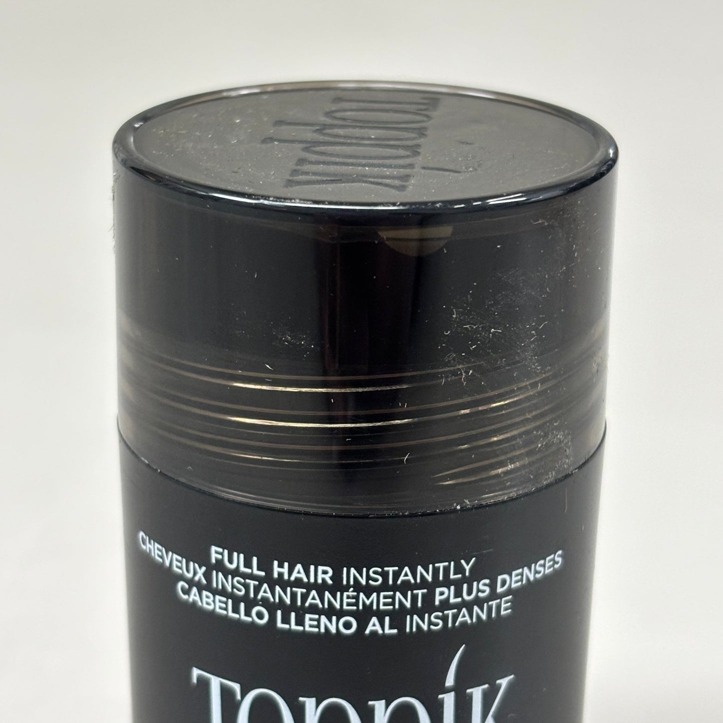 TOPPIK Safe & Natural Hair Building Fibers All Hair Types 0.42 oz Black 548115