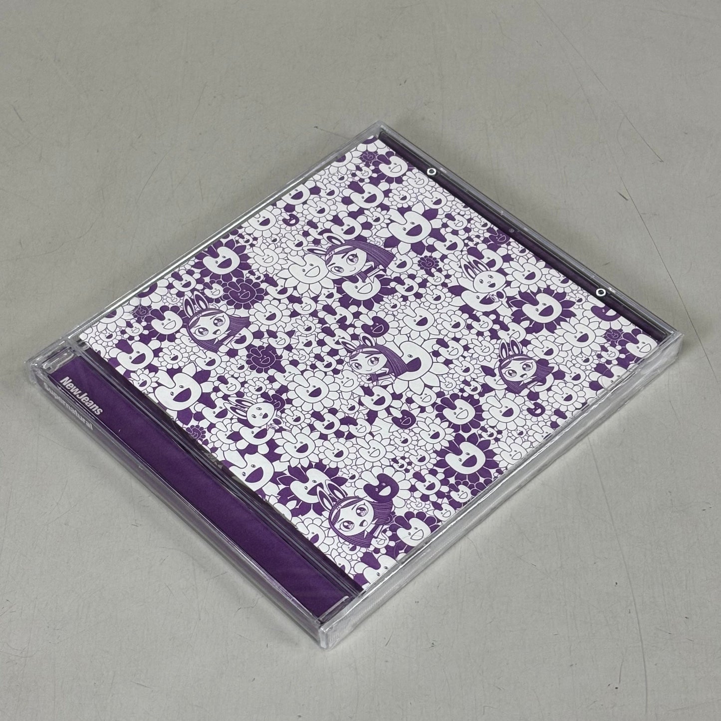 NEW JEANS Minji Ver Supernatural 1st JP Single Album Includes 7 Accessories Purple