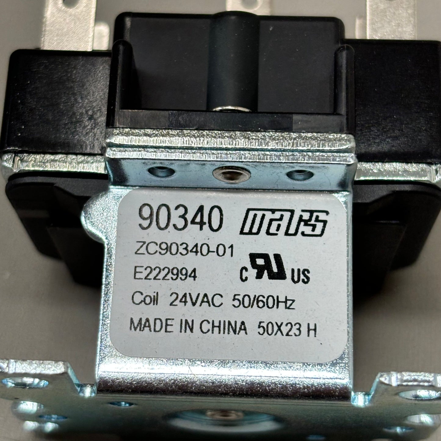 MARS Switching Relay Coil Voltage 24 VAC Replaces WR/RBM 90-340 50/60 Hz 90340