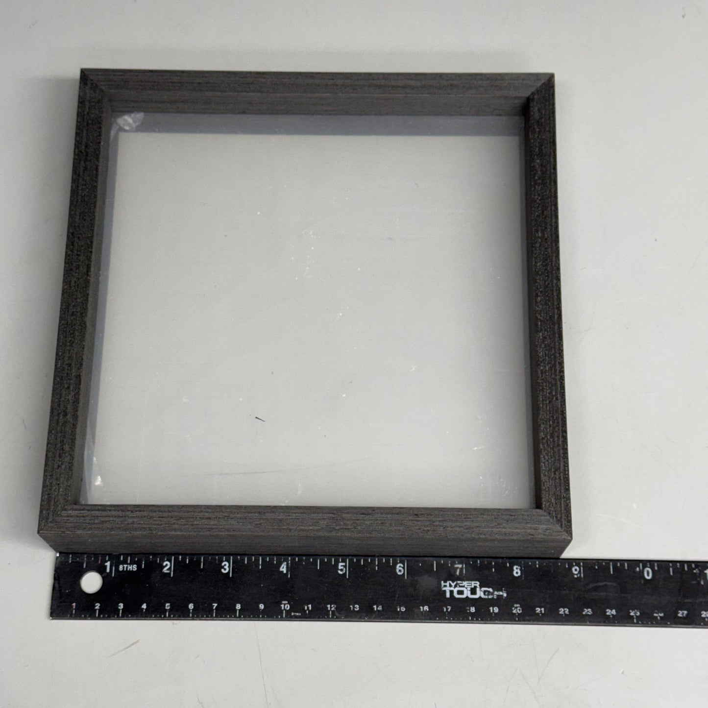 (3 PACK) Floater Picture Frame 8.66" X 1.57" X 8.66" Dark Grey/Black
