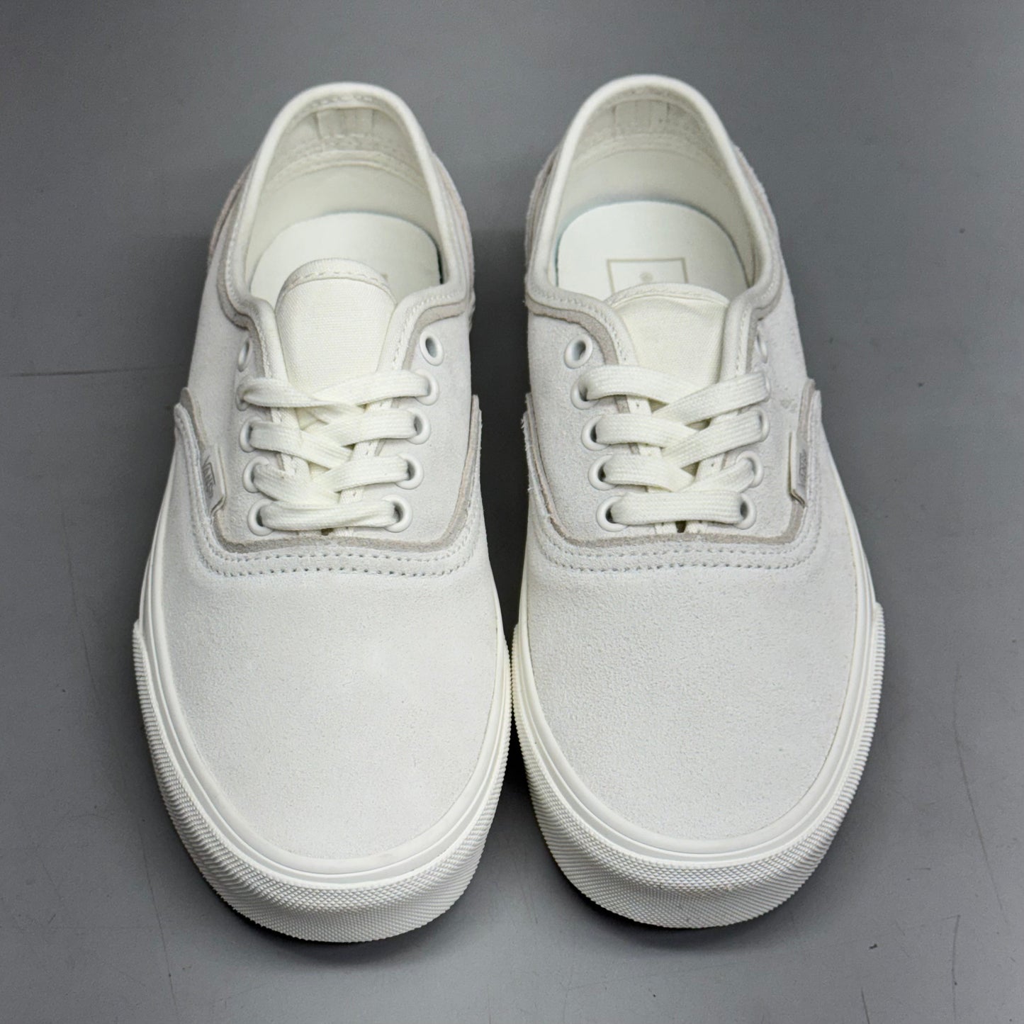 VANS Authentic Sliver Sneakers Shoes Women's Sz 8.5 White/White VN000D6DWWW