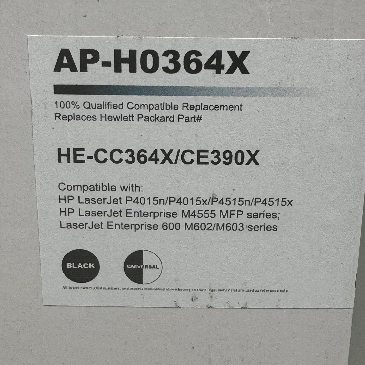 Premium Toner Cartridge AP-H064X