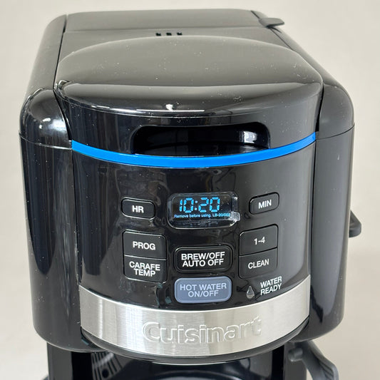 CUISINART Programable Coffee Plus Coffee Maker & Hot Water System 12 Cup CHW-16
