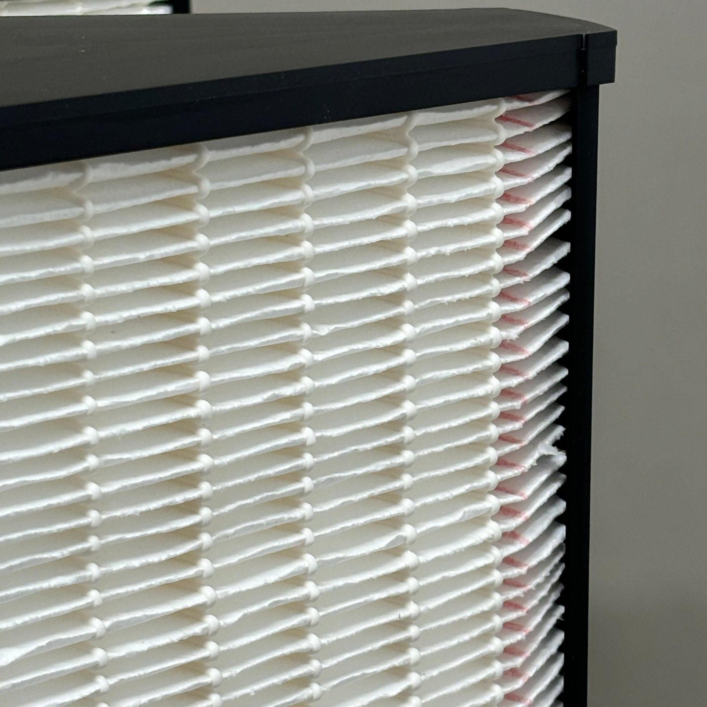 GRAINGER V Bank Air Filter Fiberglass Plastic Downstream Face 24x24x12 33E916
