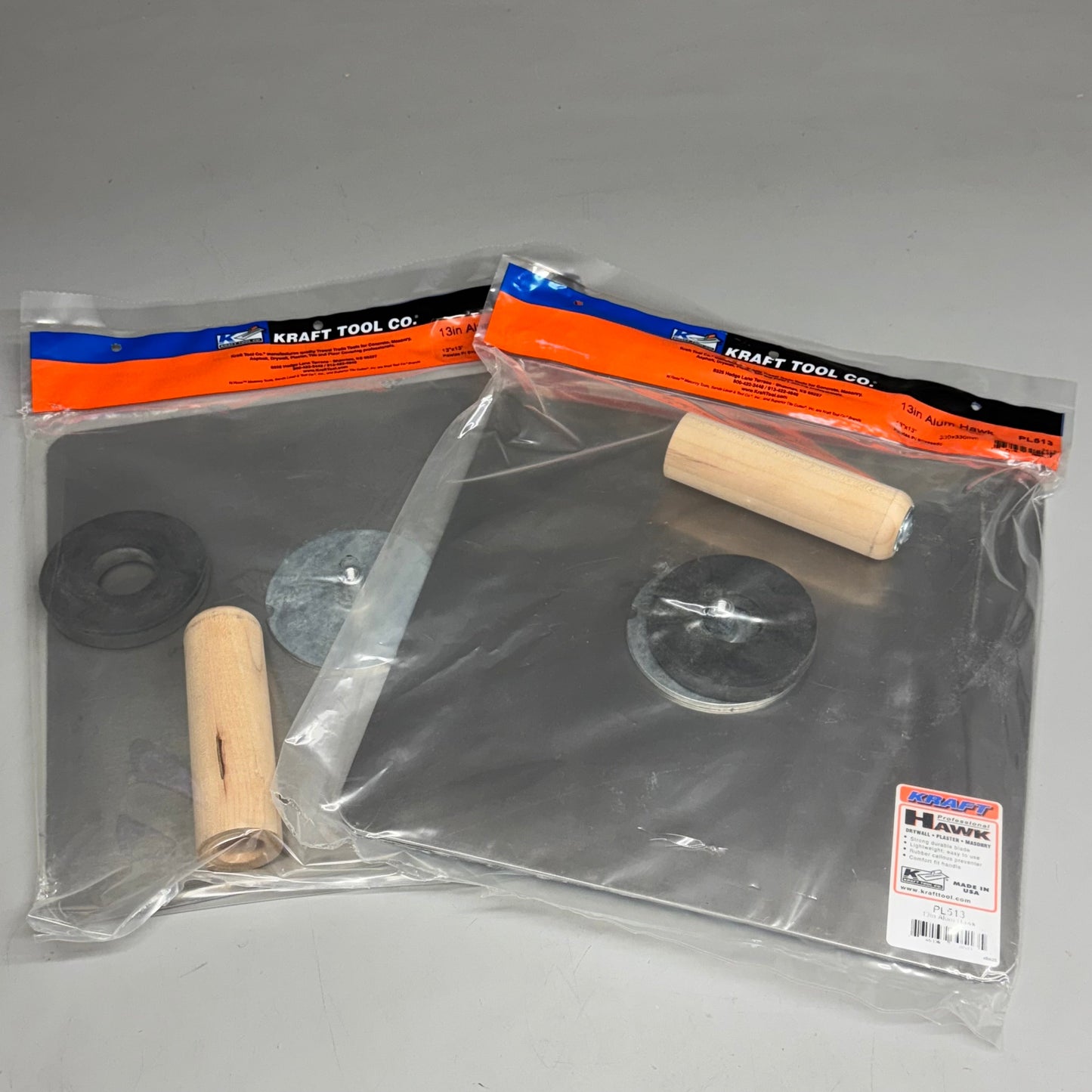KRAFT TOOL CO. (2 PACK) Alum Hawk 13" PL513