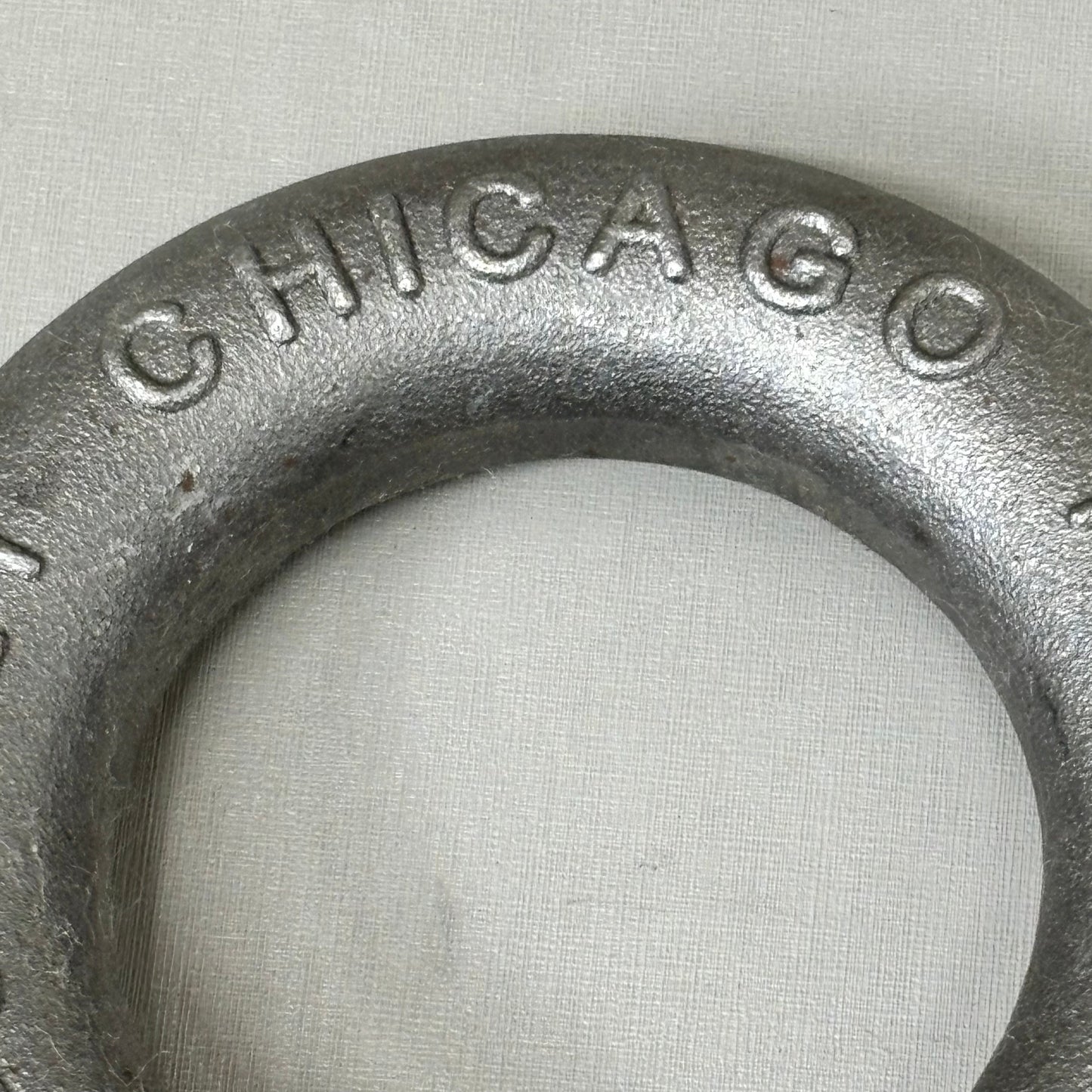 CHICAGO HARDWARE Bolt Type Anchor Shackles Galvanized 6-1/2 Ton 7/8" 200455