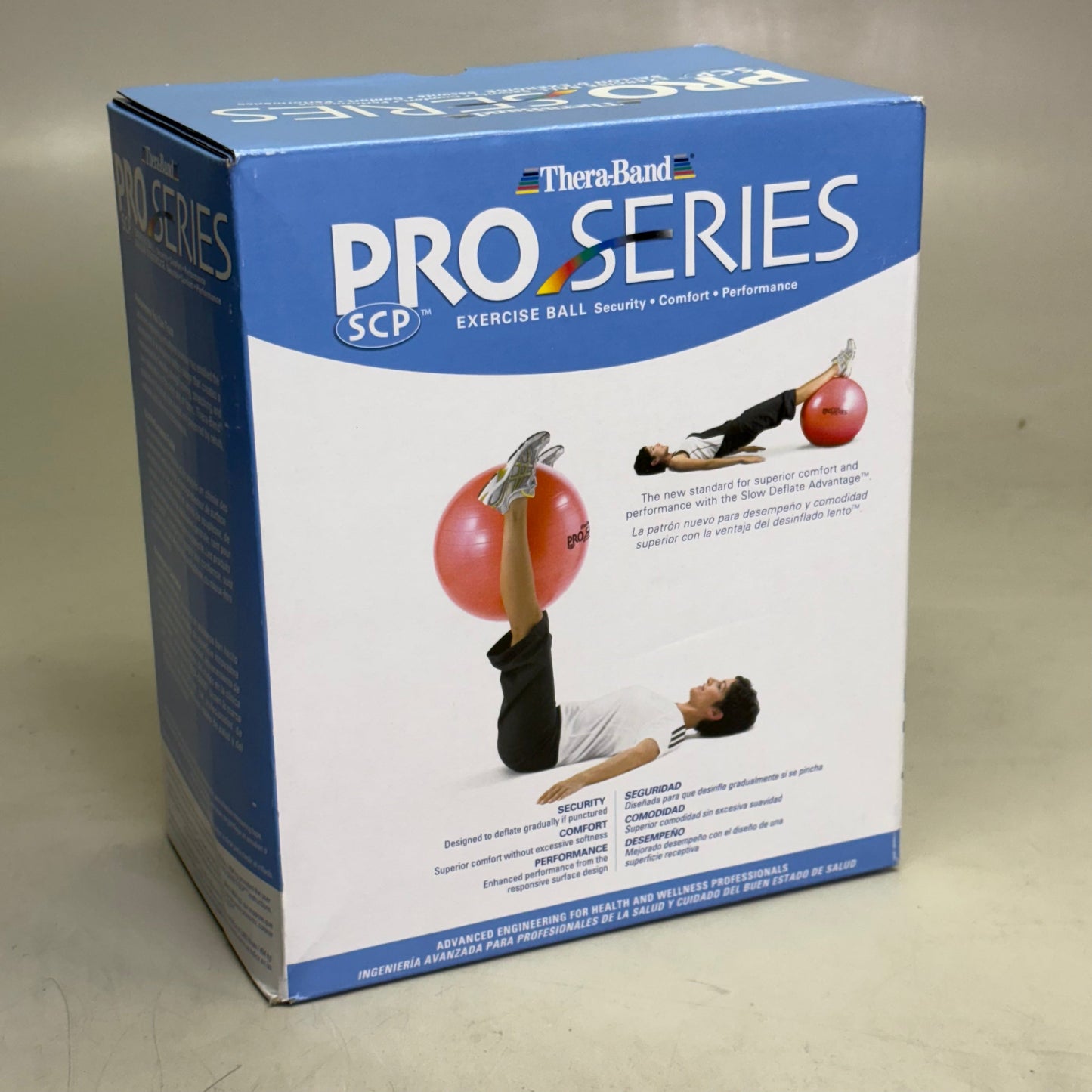 THERABAND Pro Series Exercise Ball Maximum Comfort And Performance   55cm Red 23020