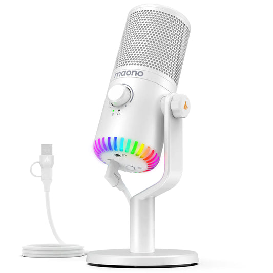 DM30 Gaming Microphone with Noise Reduction for Streaming