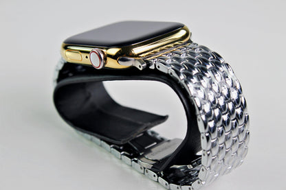 Apple Watch Series 8 (2022) GPS/Cellular A2774  - 45mm Stainless Steel - Custom 24K Gold Finish