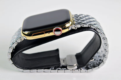 Apple Watch Series 8 (2022) GPS/Cellular A2774  - 45mm Stainless Steel - Custom 24K Gold Finish