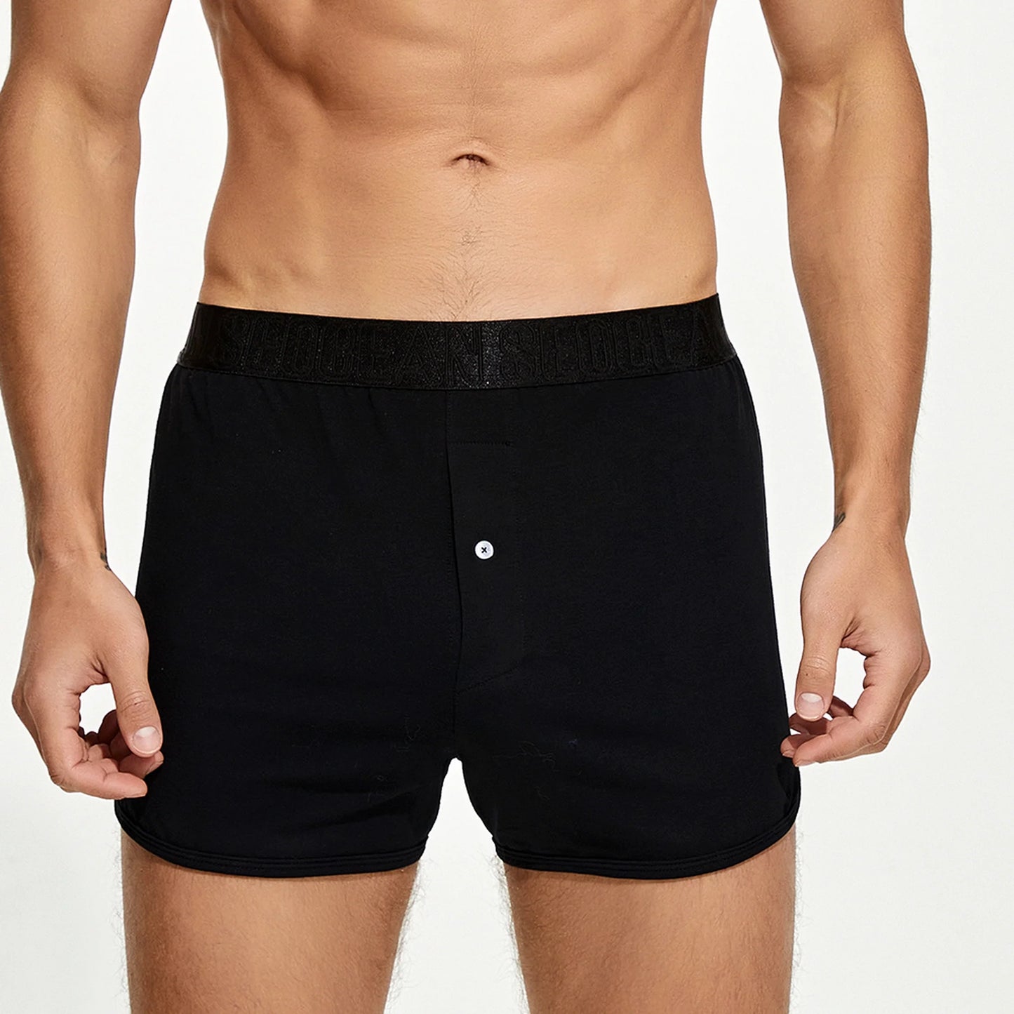 Men’s Cotton Boxer Shorts – Combed Cotton Lounge Underwear