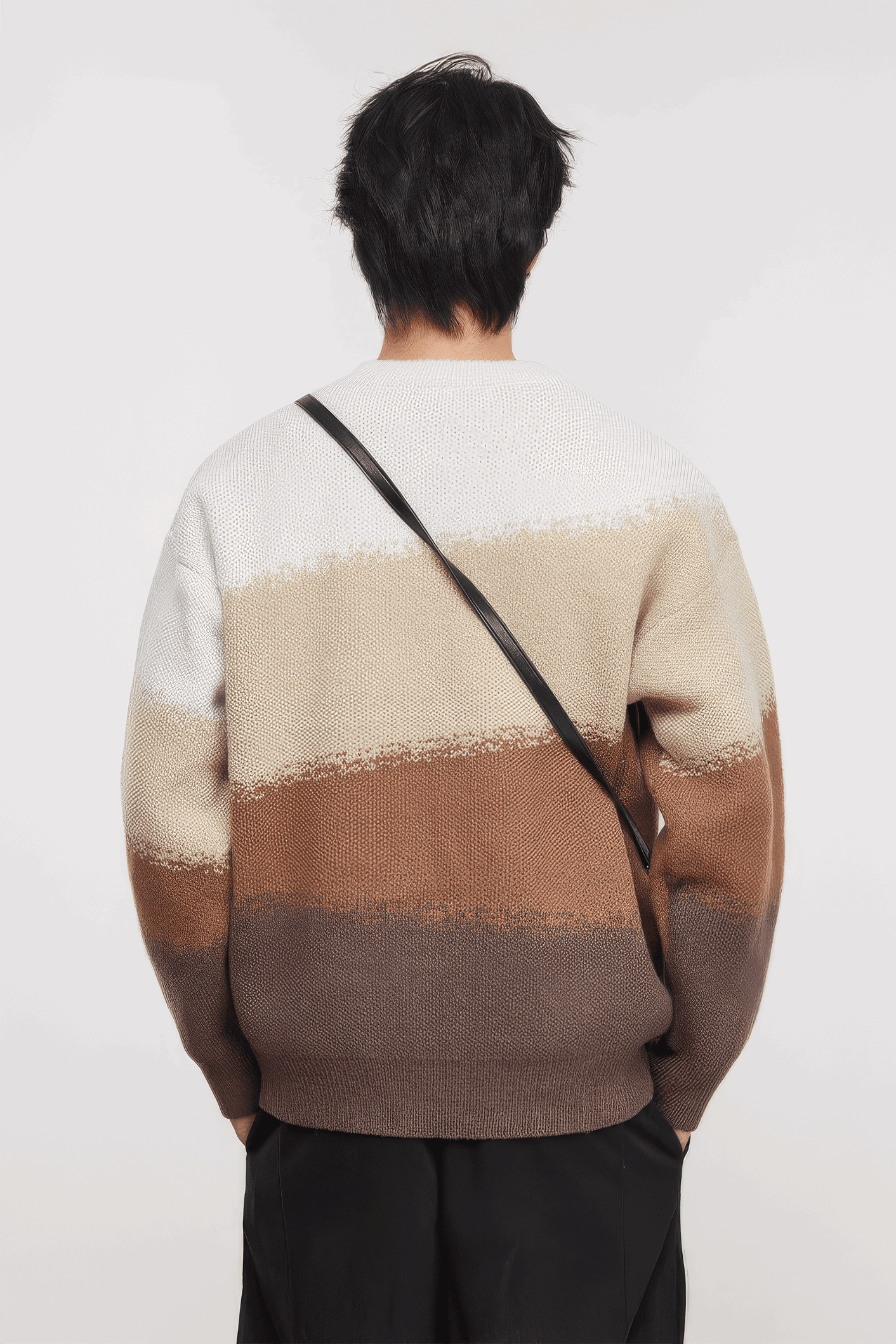 Heavy Knit Colorblock Sweater