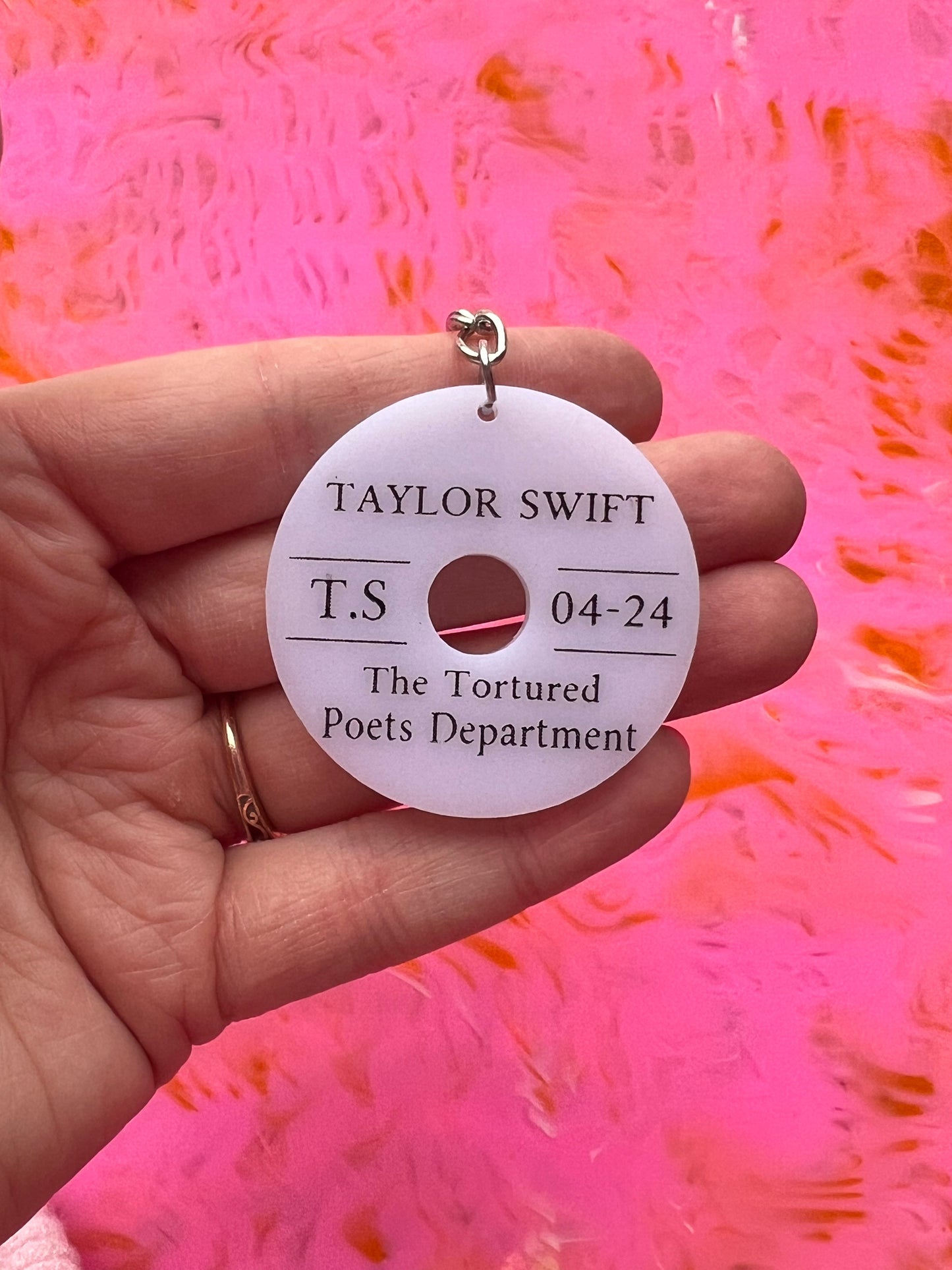 12 Eras Album Keychains