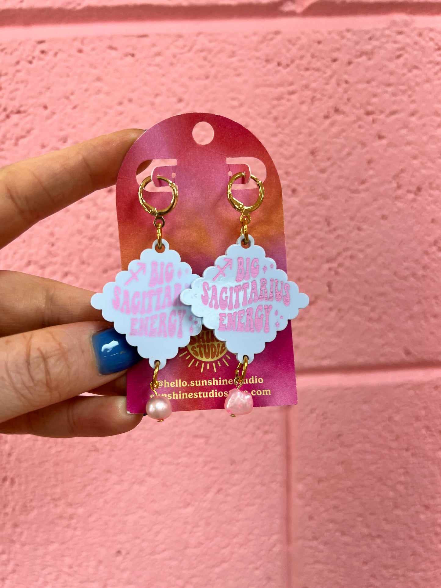 Sample Sale Zodiac Earrings