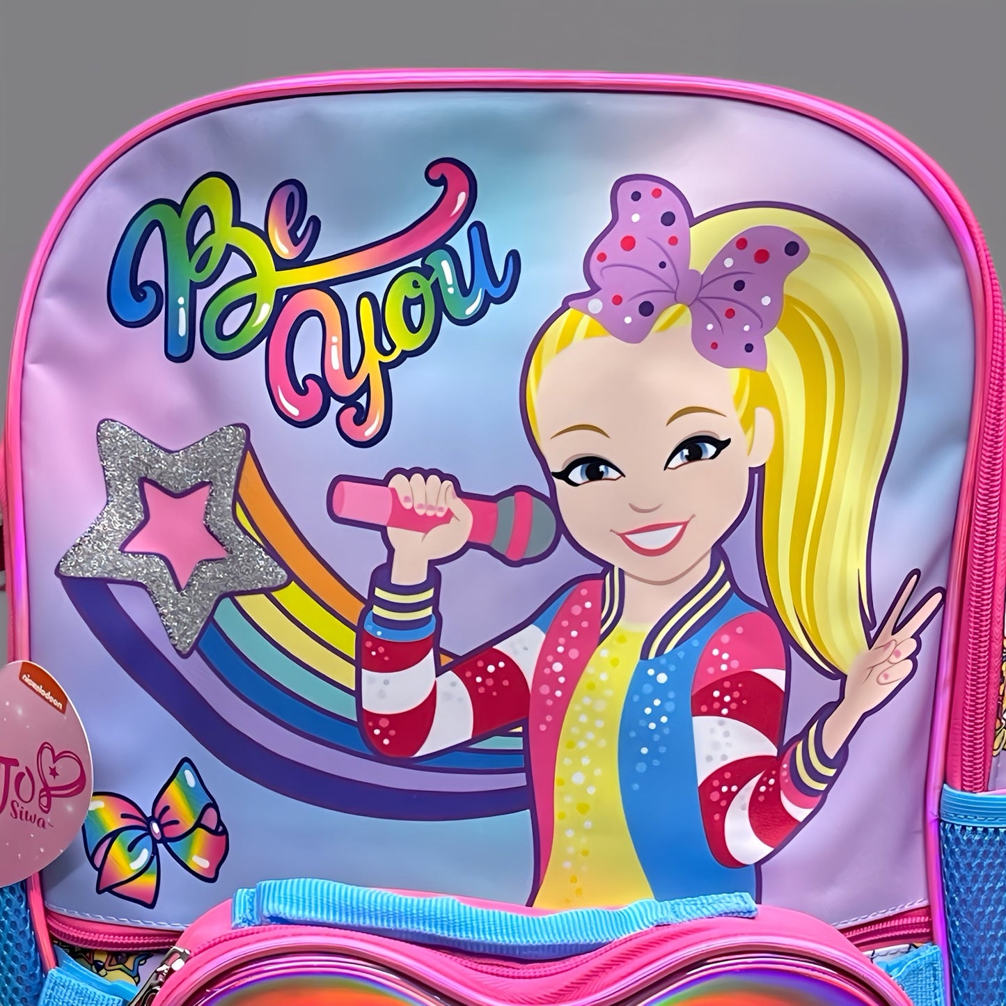 ACCESSORY INNOVATIONS JOJO Siwa 10-PK Nickelodeon “Be You” Backpack & Lunch Bag Pink