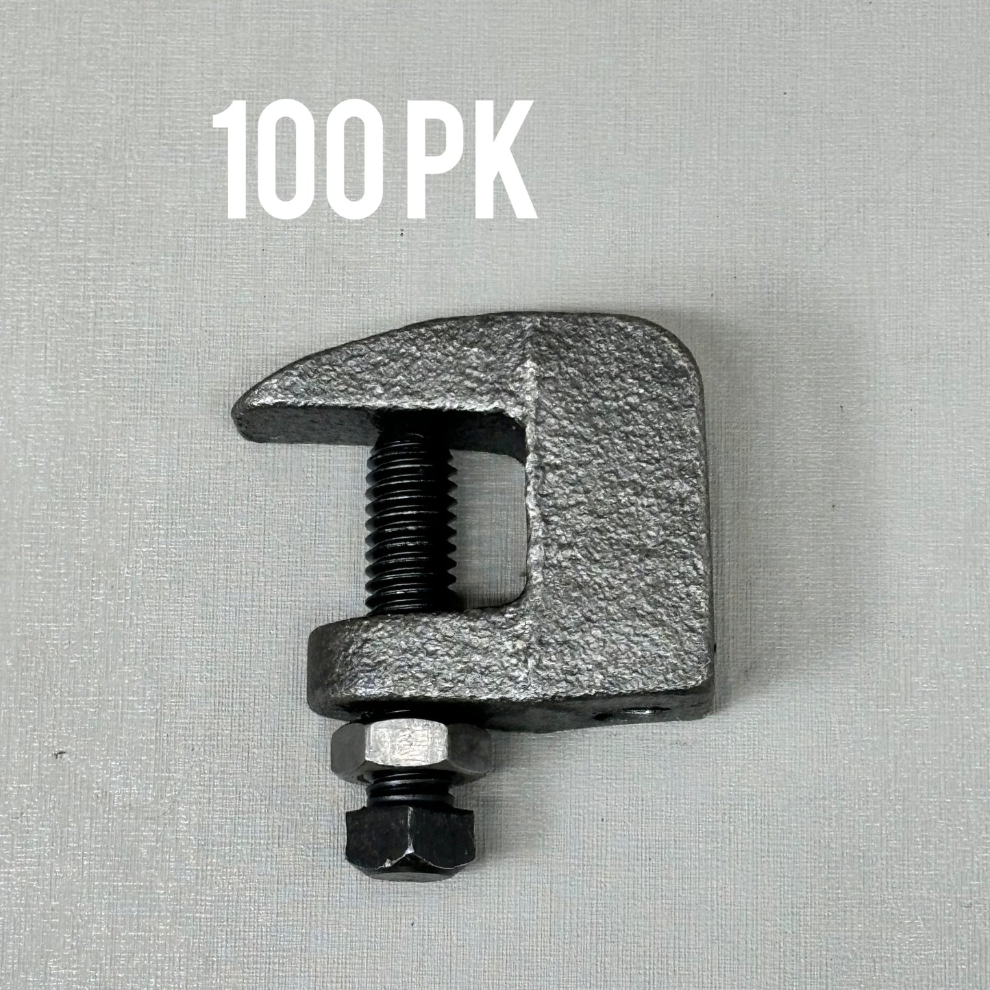 PHD MANUFACTURING INC (100 PACK) Beam Clamp PL Finish Open U Design 3/8 #350