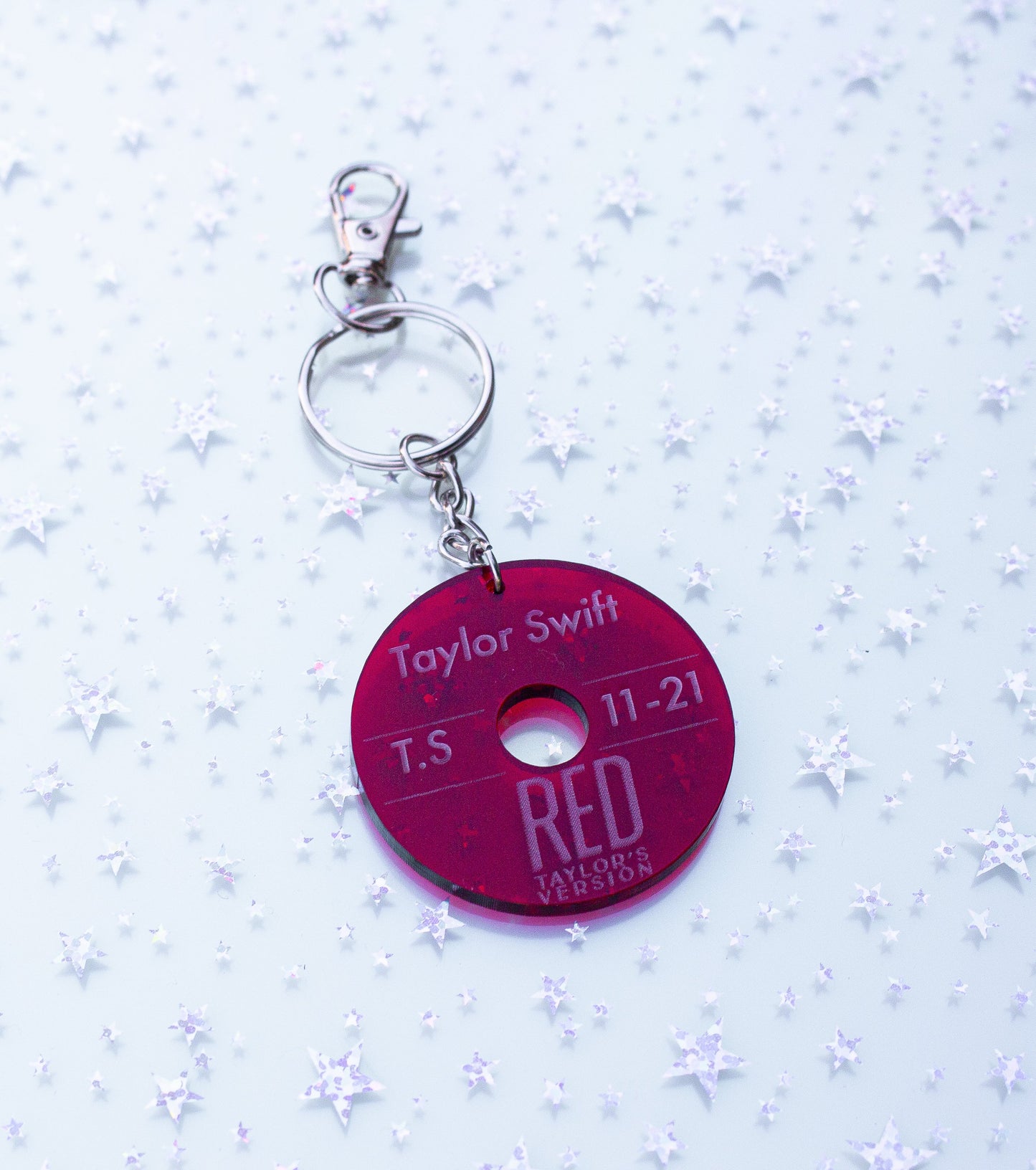 12 Eras Album Keychains