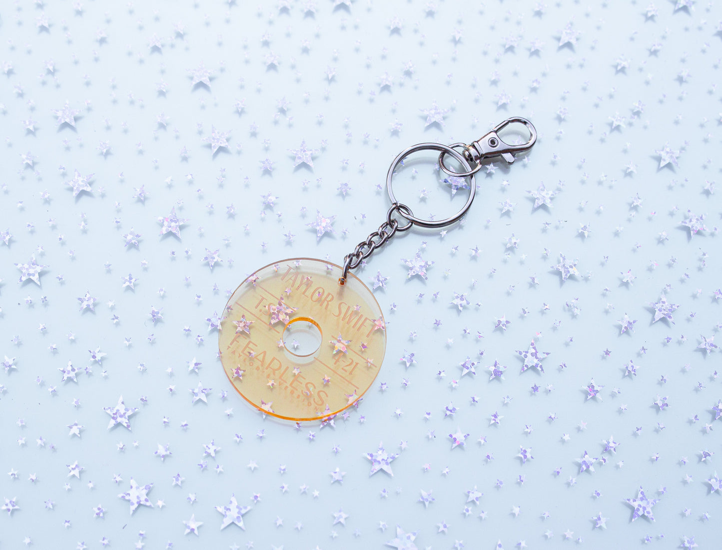 12 Eras Album Keychains