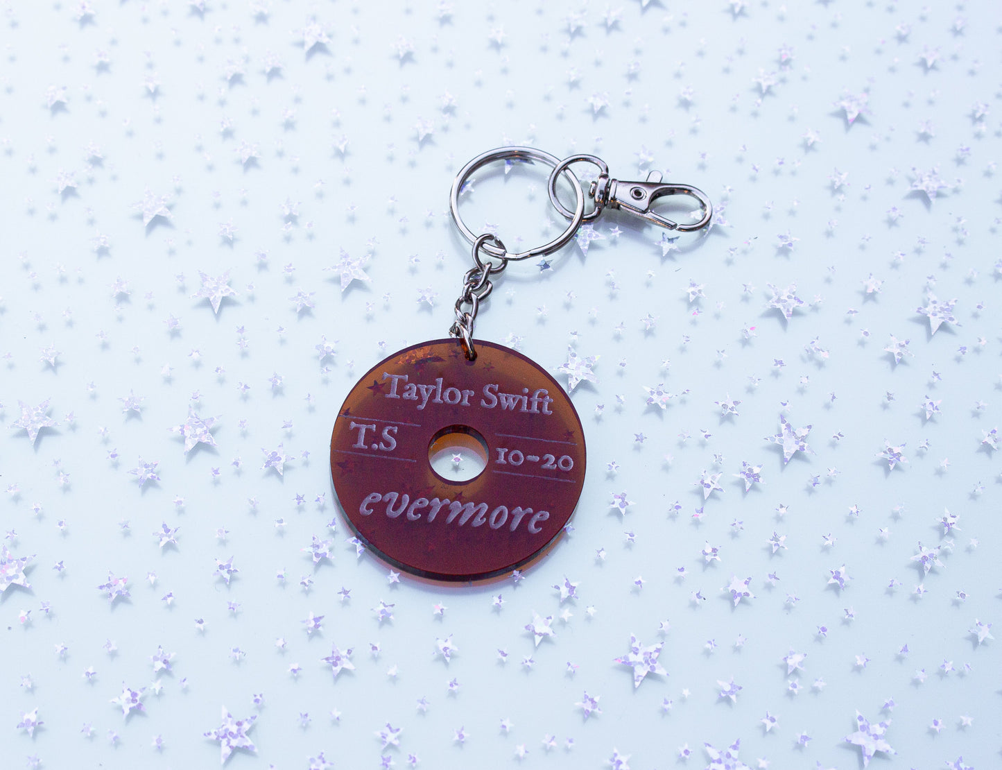 12 Eras Album Keychains