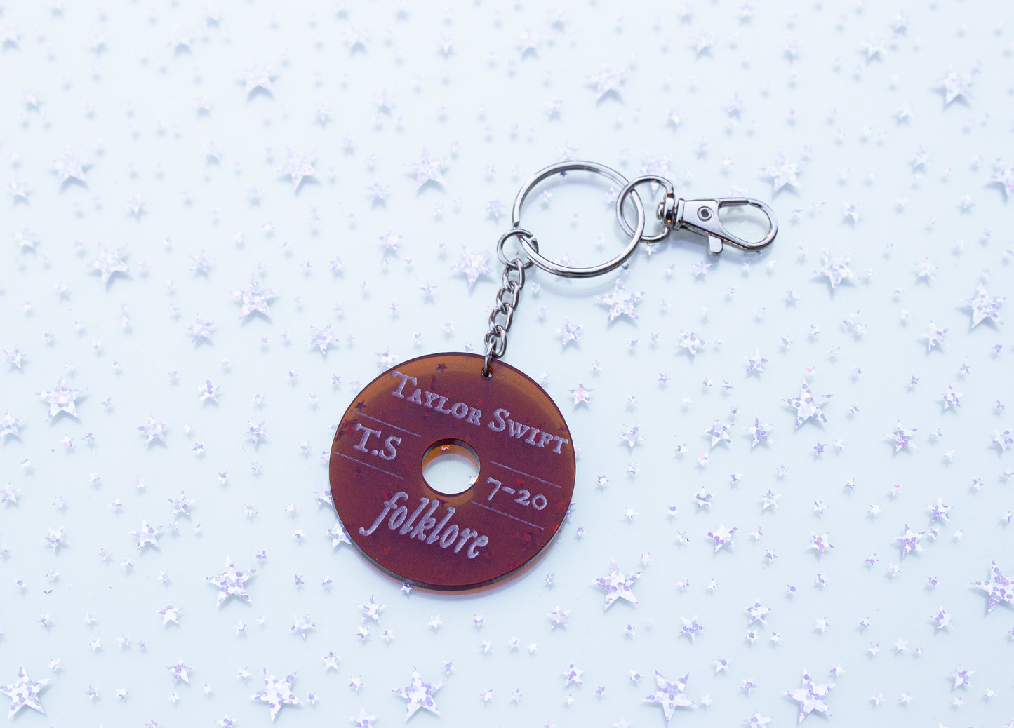 12 Eras Album Keychains