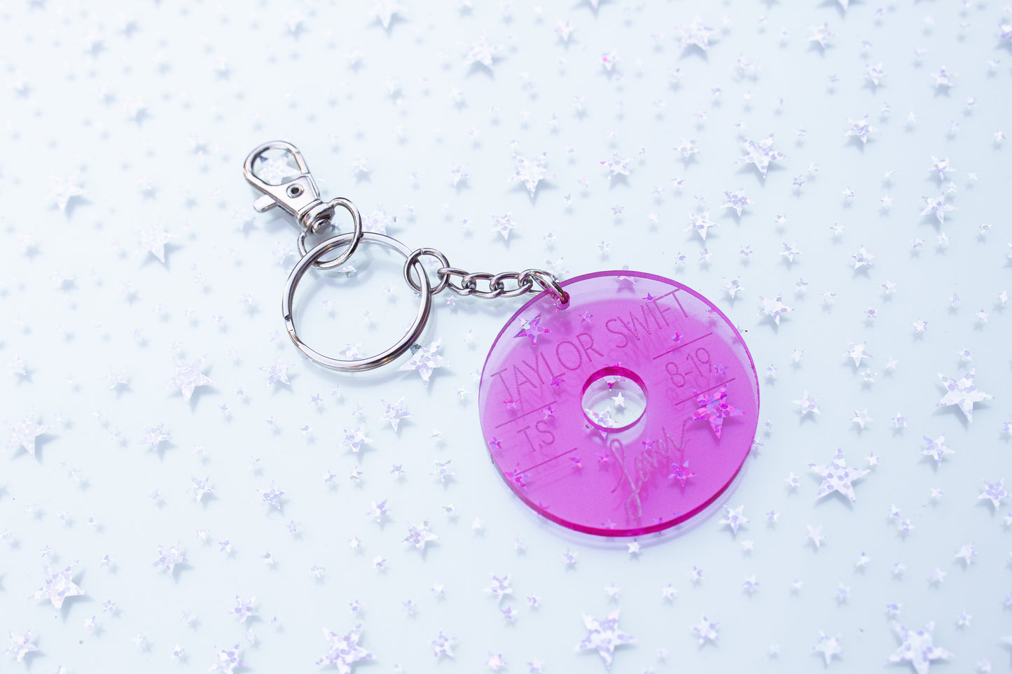 12 Eras Album Keychains