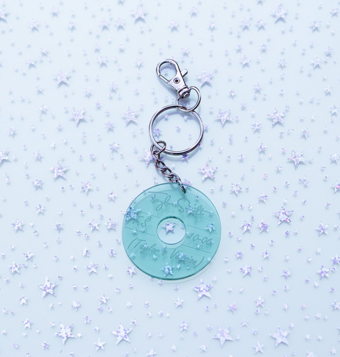 12 Eras Album Keychains