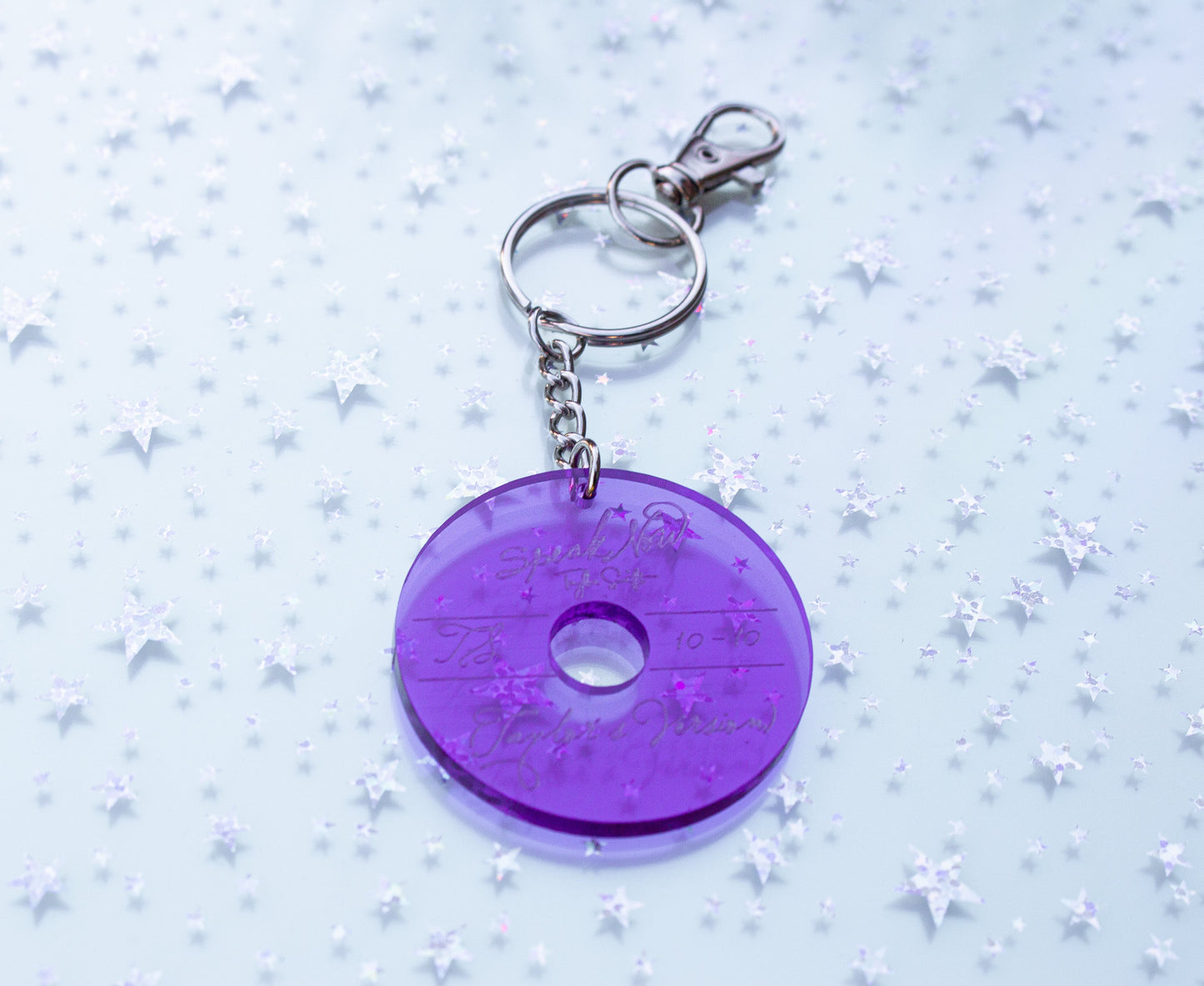 12 Eras Album Keychains