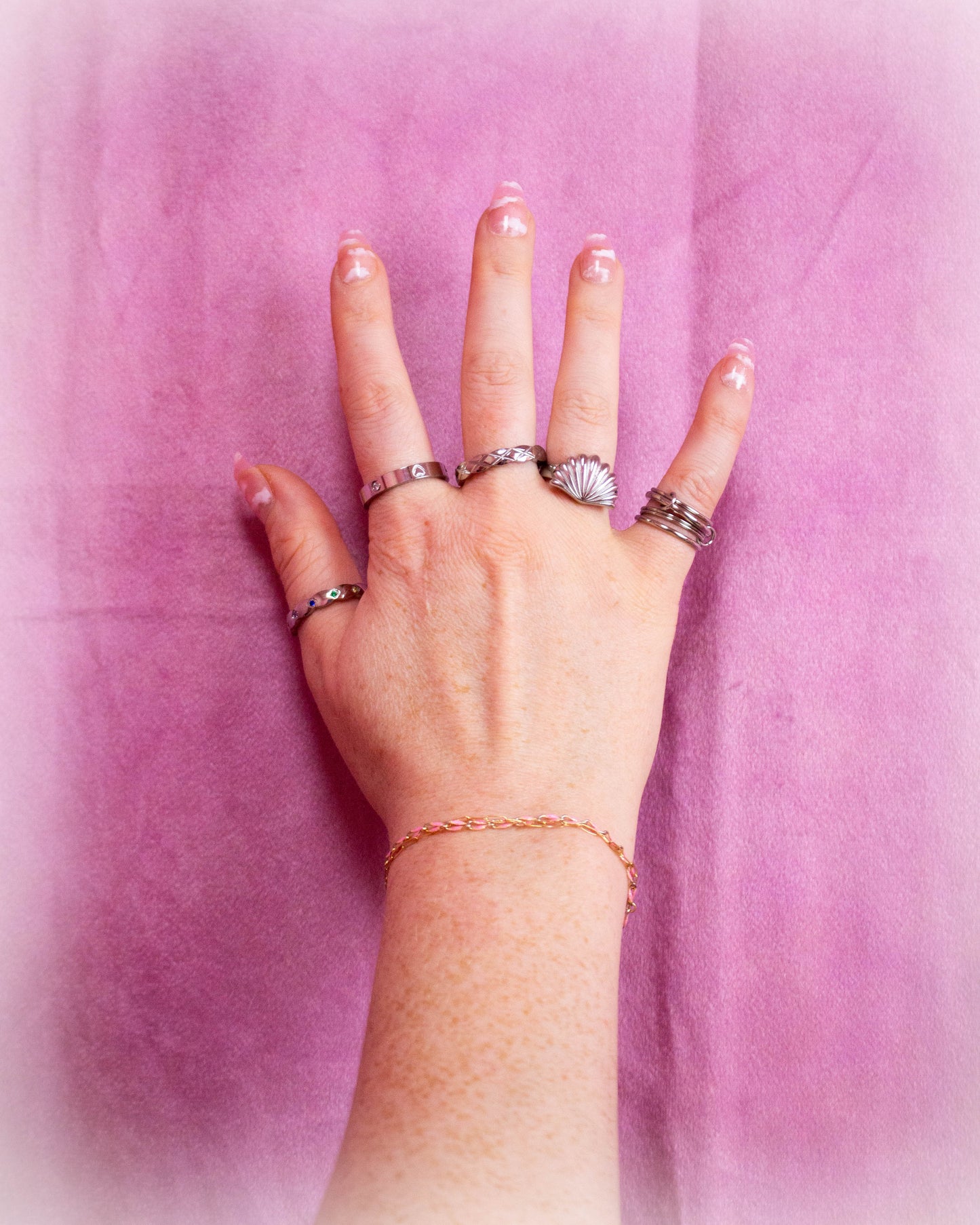 Celestial Stretch - Puffy Titanium Ring