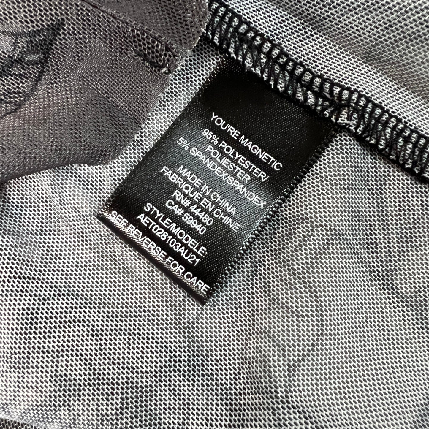 AFRM Zadie Turtleneck Pullover w/Thumb Holes Women's S Noir Tarot Card AET028103AU21 (New)