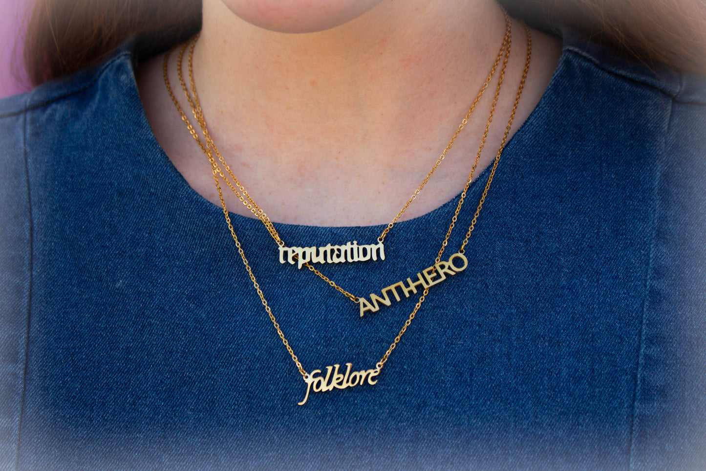 Silver Taylor Stainless Steel Necklace