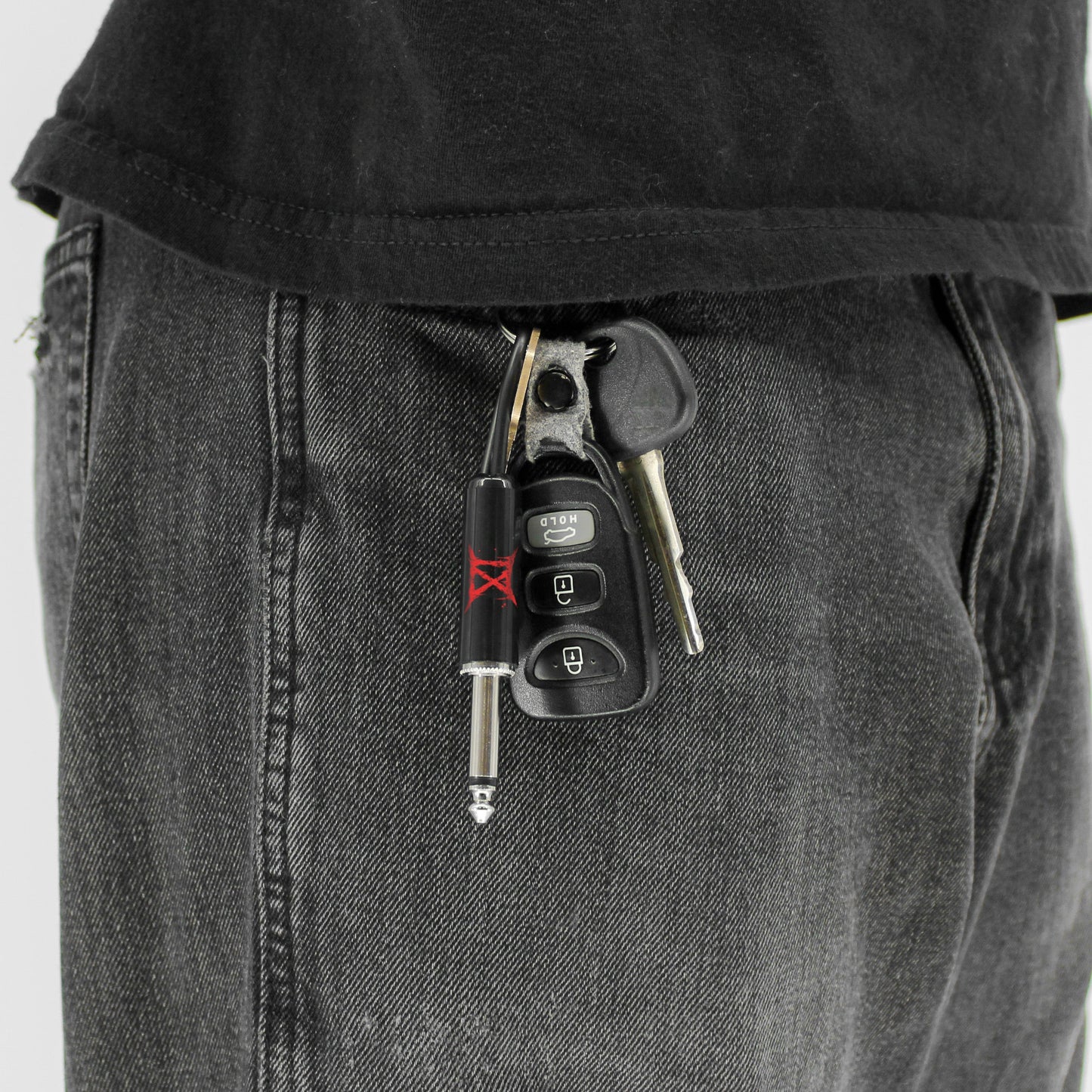 Ice Nine Kills IX Guitar Plug Keychain