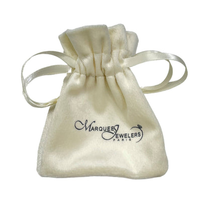 Cuba Chain Link Gold Plated Stainless Steel Earring with Gift Pouch