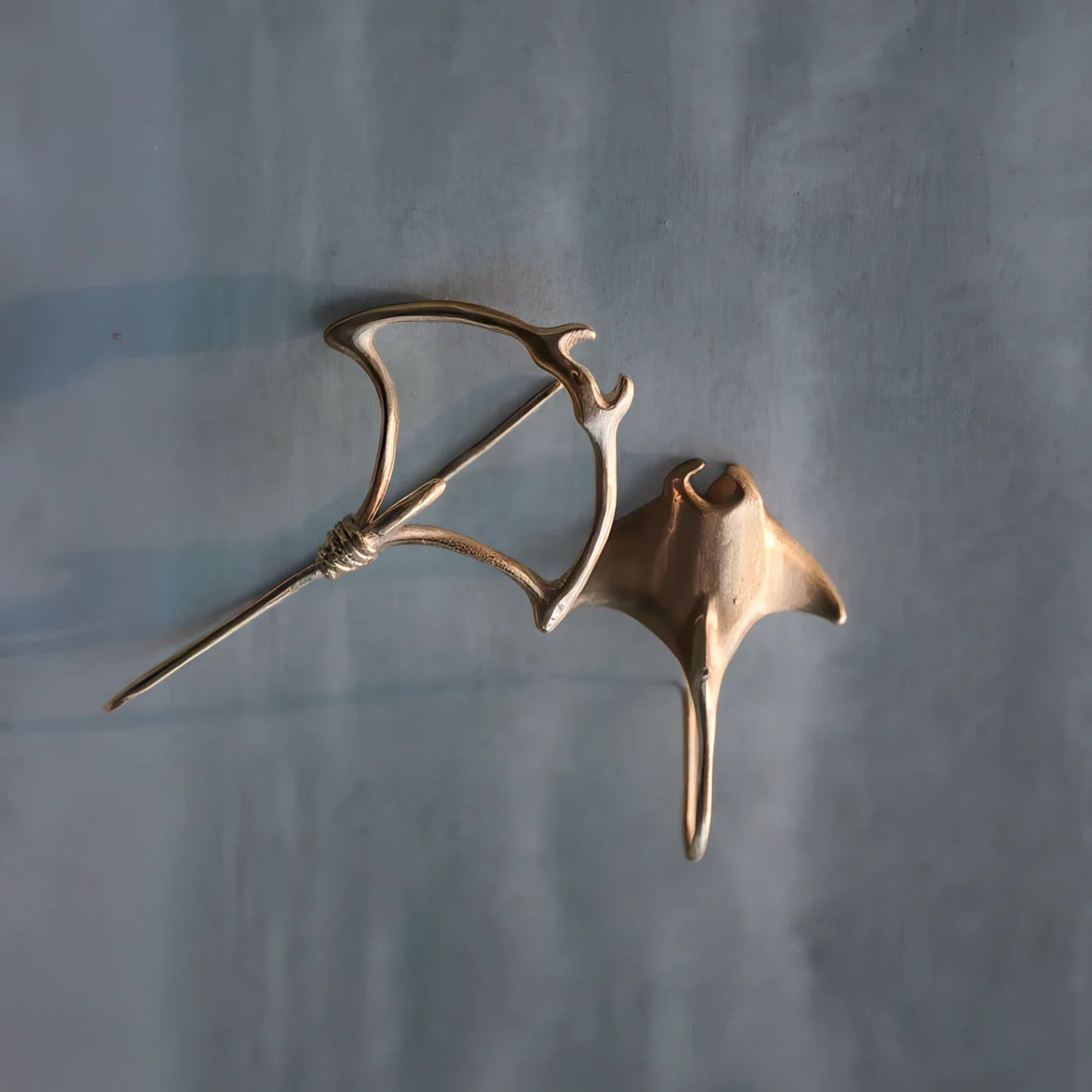 Artisan Manta Ray Dangle Earrings – Unique Ocean Series Design
