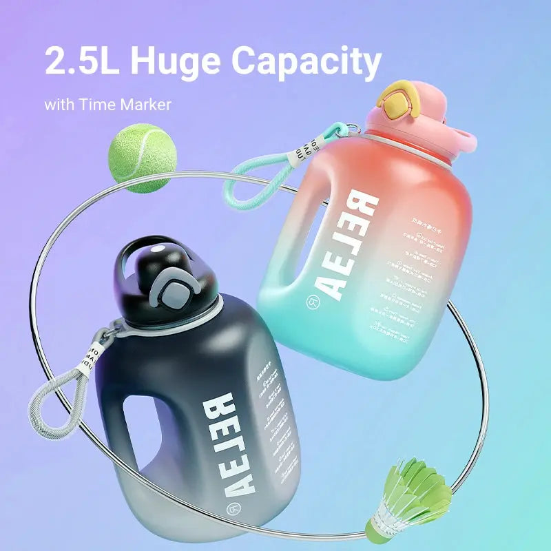 Large Capacity Sports Water Bottle