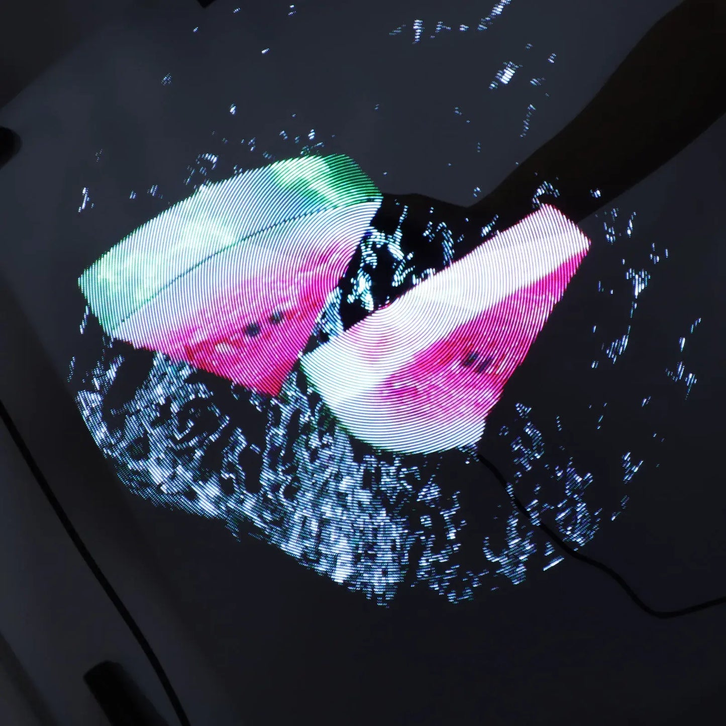 3D Hologram Fan Display - 224 LED Holographic Projector for Advertising